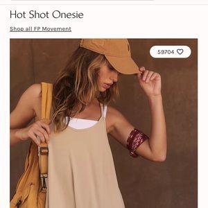 Free people hot shot onsie